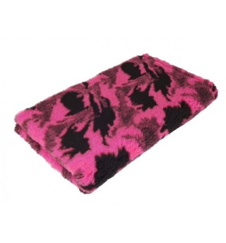 DryBed Premium VetBed Rutschfest pink mit Tarnmotiv